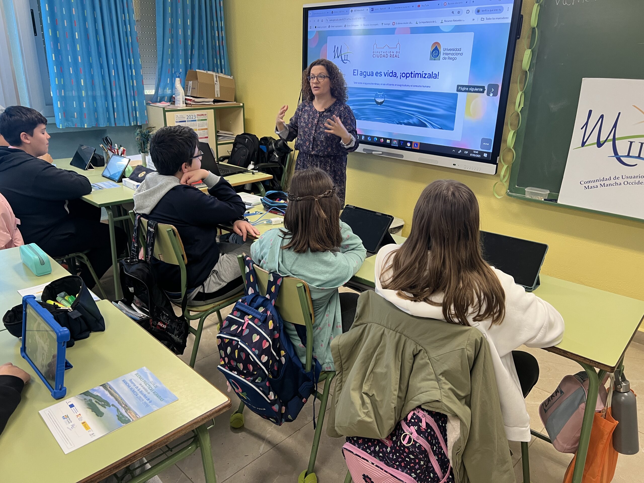 taller colegio Membrilla